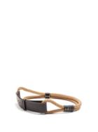 Matchesfashion.com Roksanda - Leather Trimmed Rope Waist Belt - Womens - Black
