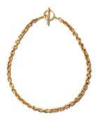 Matchesfashion.com Patcharavipa - Row 5 Diamond & 18kt Gold Necklace - Womens - Yellow Gold