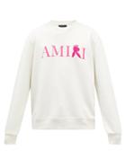 Amiri - X Playboy Logo-embroidered Cotton Sweatshirt - Mens - Multi