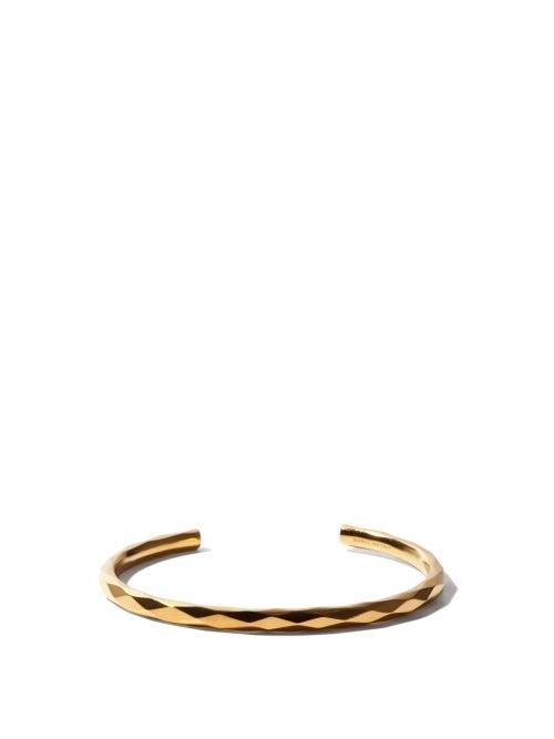 Matchesfashion.com Isabel Marant - Waved Bangle - Womens - Gold