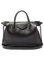 Matchesfashion.com Givenchy - Antigona Soft Medium Leather Bag - Womens - Black