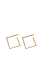 Azlee White Light Diamond & Yellow-gold Earrings