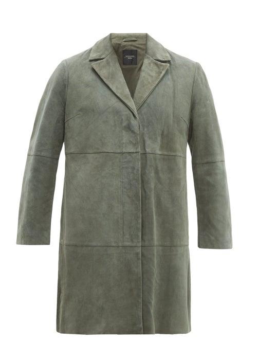 Matchesfashion.com Weekend Max Mara - Virtus Coat - Womens - Dark Green