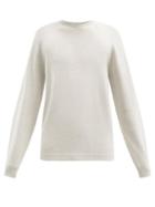 Matchesfashion.com Helmut Lang - Recycled-cashmere Sweater - Mens - Light Grey