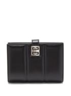 Givenchy - 4g Logo-plaque Leather Wallet - Womens - Black