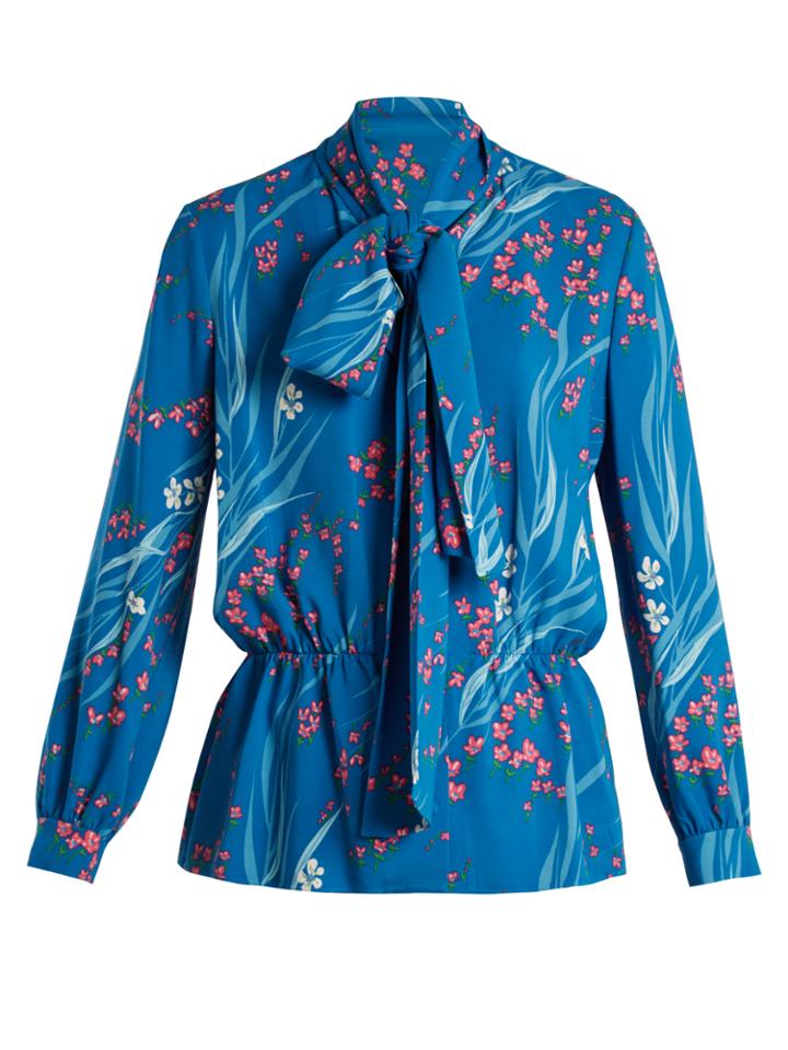 Balenciaga Long Lavalliere Top