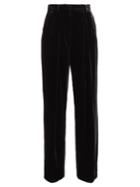 Fendi Wide-leg Velvet Trousers