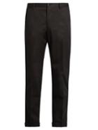 Dolce & Gabbana Contrast-piping Stretch-cotton Chino Trousers