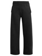 Katharine Hamnett London Wide-leg Organic-cotton Track Pants