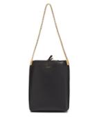 Matchesfashion.com Saint Laurent - Suzanne Logo-print Leather Bag - Womens - Black