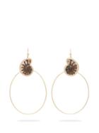 Matchesfashion.com Jacquie Aiche - Ammonite, Gold & Diamond Earrings - Womens - Blue
