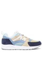 Matchesfashion.com Karhu - Fusion 2.0 Suede And Mesh Trainers - Mens - Blue Multi