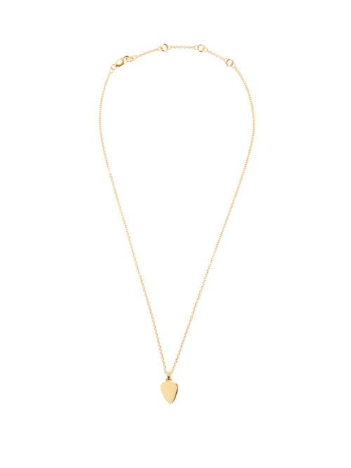 Matchesfashion.com Dominic Jones - Teeth 18kt Gold-plated Sterling-silver Necklace - Mens - Gold