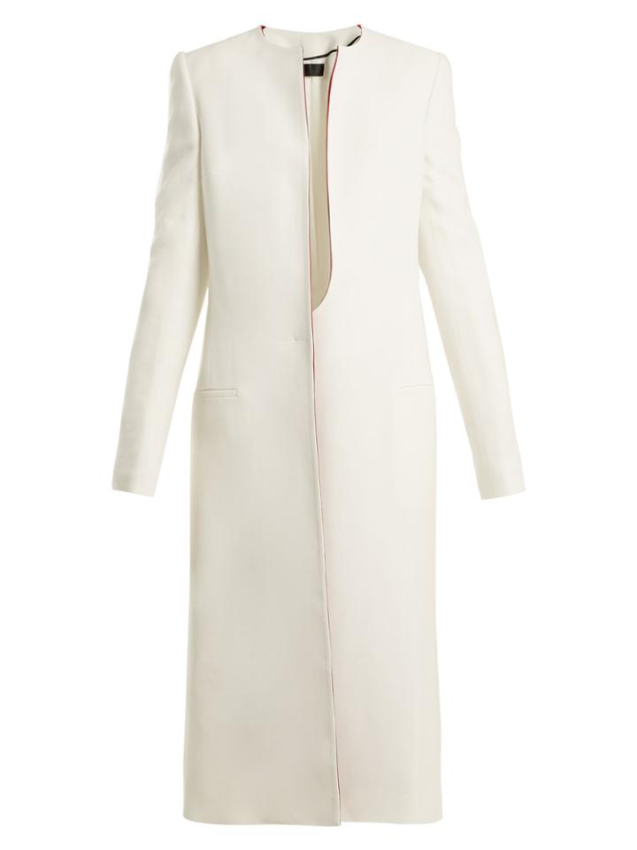 Haider Ackermann Coronus Long Crepe Coat