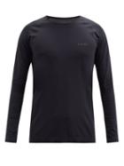 Matchesfashion.com Falke Ess - Long-sleeved Jersey T-shirt - Mens - Black
