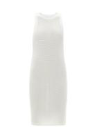 Matchesfashion.com Solid & Striped - The Carson Technical Mesh Mini Sundress - Womens - White