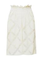 Matchesfashion.com Chlo - High-rise Lace-trimmed Skirt - Womens - Cream