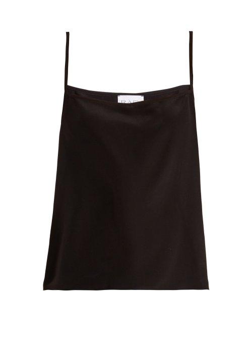 Matchesfashion.com Raey - Easy Silk Cami Top - Womens - Black