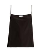 Matchesfashion.com Raey - Easy Silk Cami Top - Womens - Black