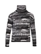 Saint Laurent Funnel-neck Cable-knit Sweater