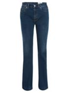 Alexander Mcqueen - Mid-rise Boot-cut Jeans - Womens - Denim