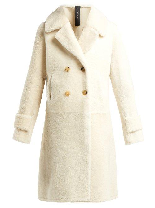 Matchesfashion.com Giani Firenze - Martina Shearling Coat - Womens - White