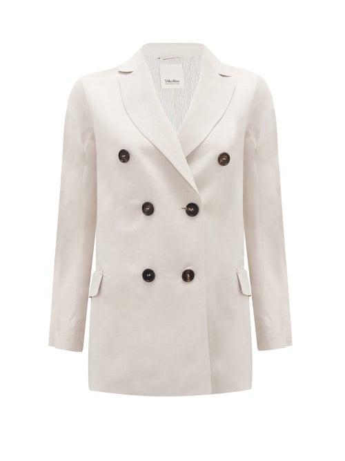 Matchesfashion.com S Max Mara - Oronte Jacket - Womens - Ivory