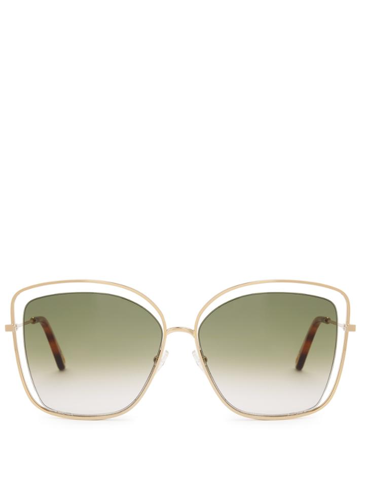Chloé Poppy Butterfly-frame Sunglasses