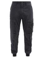 Matchesfashion.com Stone Island Shadow Project - Zipped Cotton-blend Cargo Trousers - Mens - Black