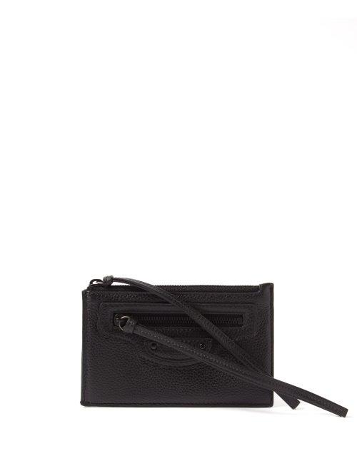 Balenciaga - Neo Classic Leather Cardholder - Mens - Black