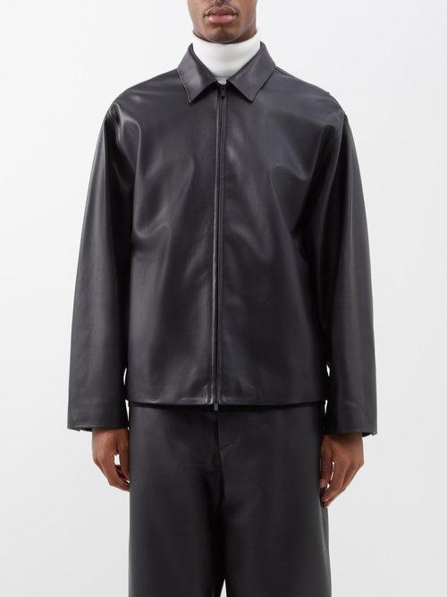 Fear Of God - Eternal Leather Jacket - Mens - Black