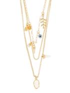 Matchesfashion.com Isabel Marant - Lucky Charm Layered Necklace - Womens - Gold