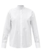 Matchesfashion.com Bourrienne Paris X - Scenariste Wing-collar Cotton-poplin Shirt - Womens - White
