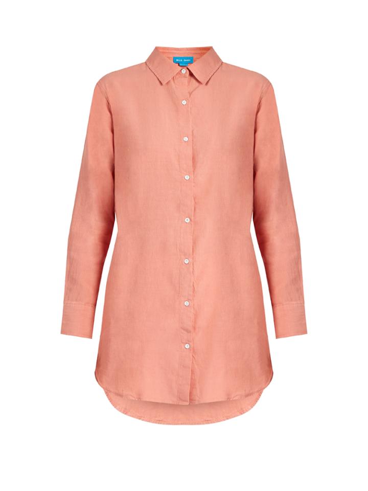 M.i.h Jeans Oversized Linen-blend Shirt