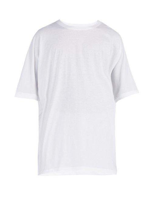 Matchesfashion.com Helmut Lang - Whisper Oversized T Shirt - Mens - White