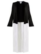 Matchesfashion.com Galvan - Dusk Fringed Jacket - Womens - Black White