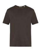 Vince Split-hem Jersey T-shirt