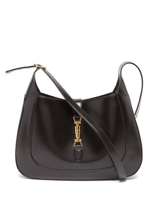 Gucci - Jackie 1961 Leather Shoulder Bag - Mens - Black