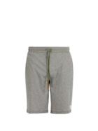 Matchesfashion.com Paul Smith - Mid Rise Signature Stripe Drawstring Cotton Shorts - Mens - Grey