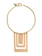 Diane Von Furstenberg Geometric Gold-plated Necklace