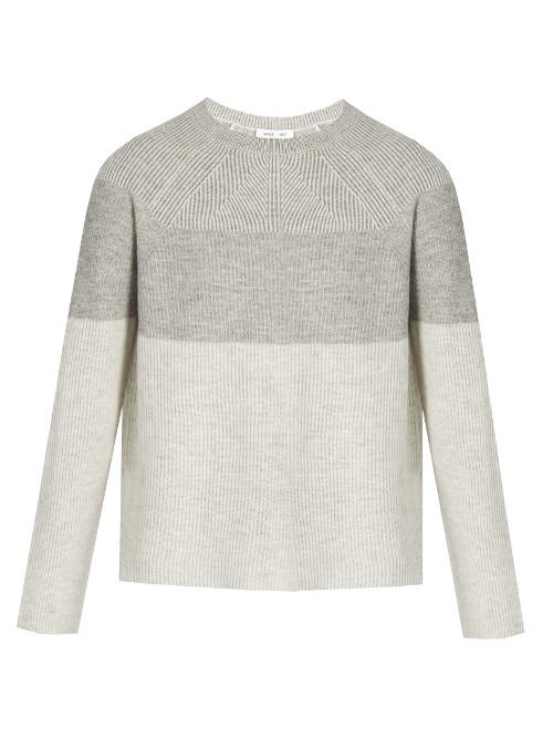 Vince Round-neck Wool And Cashmere-blend Sweater
