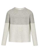 Vince Round-neck Wool And Cashmere-blend Sweater