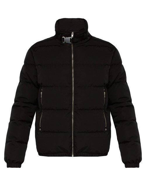 Matchesfashion.com 1017 Alyx 9sm - Buckle Fastening Down Filled Jacket - Mens - Black