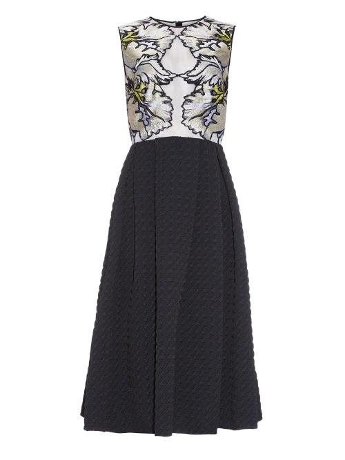 Erdem Shirlette Embroidered Dress