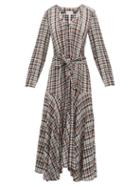 Matchesfashion.com Apiece Apart - Pacifica Belted Checked Dress - Womens - Multi