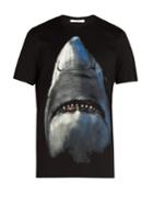 Givenchy Cuban-fit Shark-print Cotton T-shirt