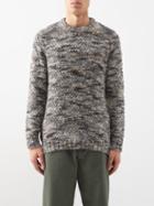 Folk - Mixed-yarn Sweater - Mens - Grey Multi