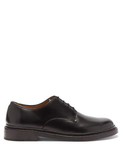 Matchesfashion.com Our Legacy - Union Parade Leather Derby Shoes - Mens - Black