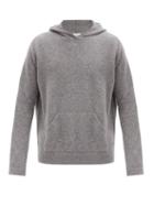 Matchesfashion.com Altea - Wool-blend Hooded Sweater - Mens - Grey