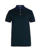 Polo Ralph Lauren Striped Logo-embroidered Cotton Polo Shirt